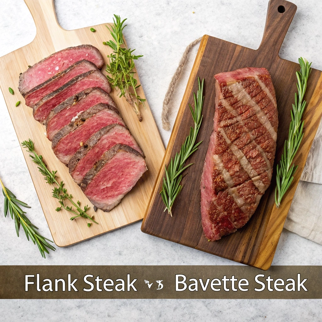 Are flank and bavette the same?