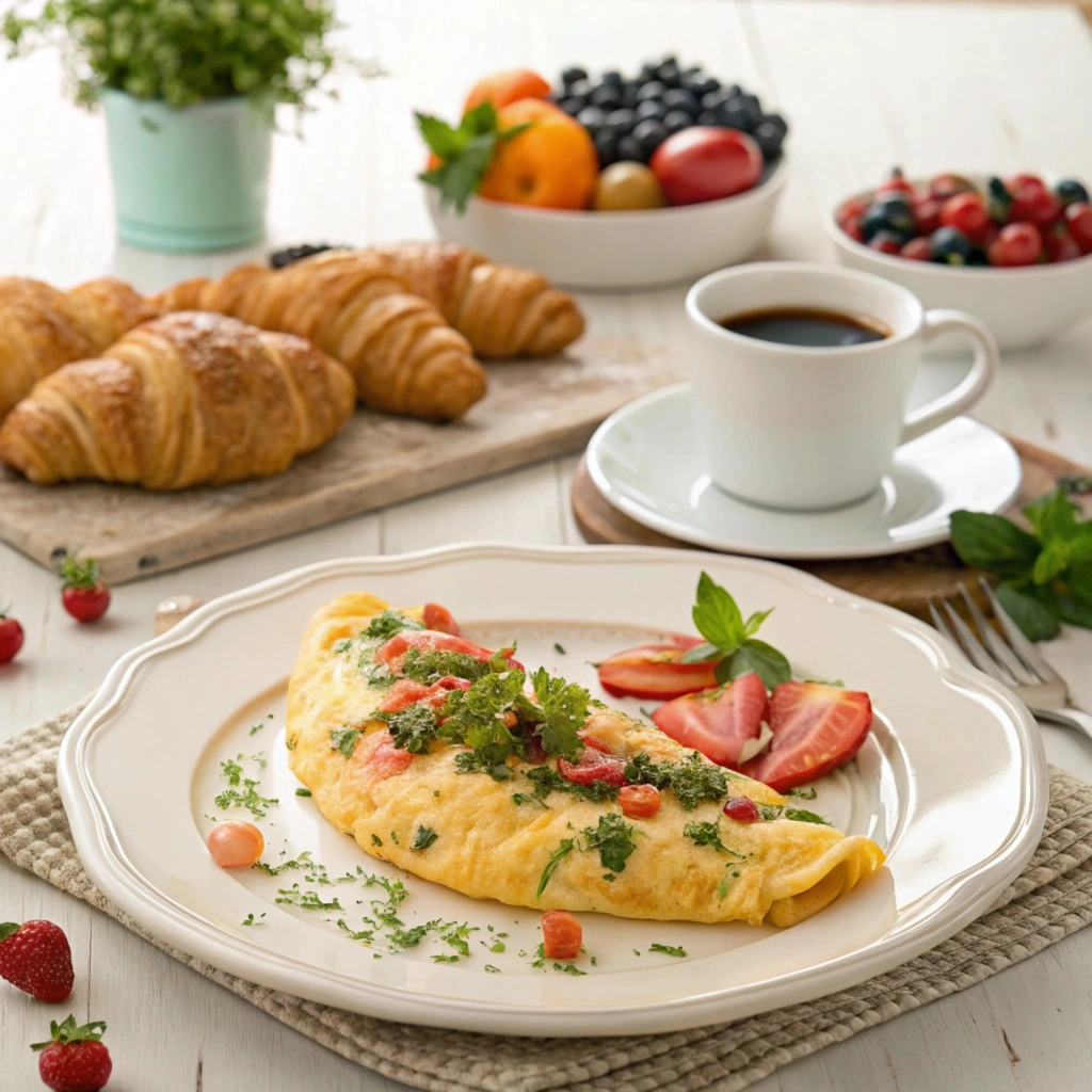  Bowls of fresh fruits and yogurt for a healthy breakfast