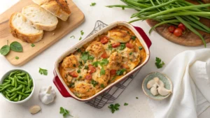 What to serve with chicken casserole?