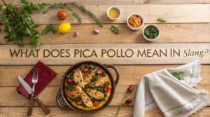 What does Pica Pollo mean in slang?