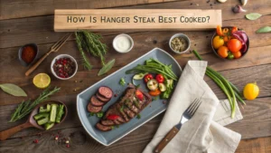 How is hanger steak best cooked?