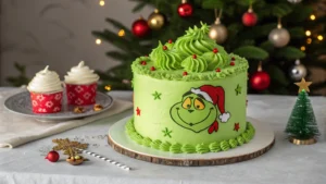 grinch cake