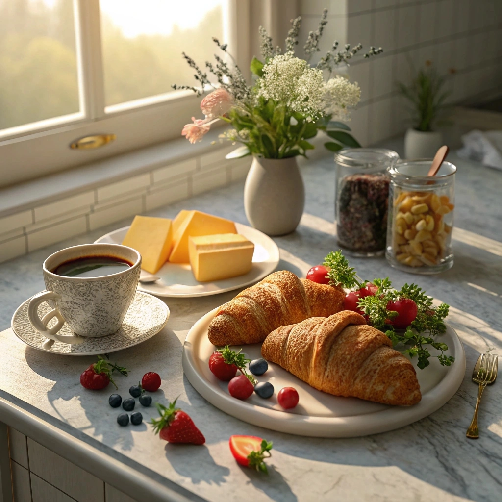 What is continental breakfast made of?