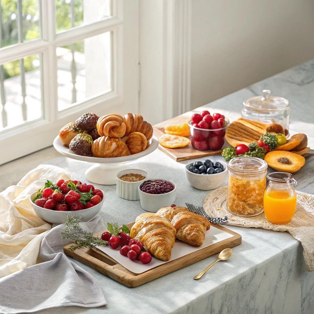 How do you make a continental breakfast?