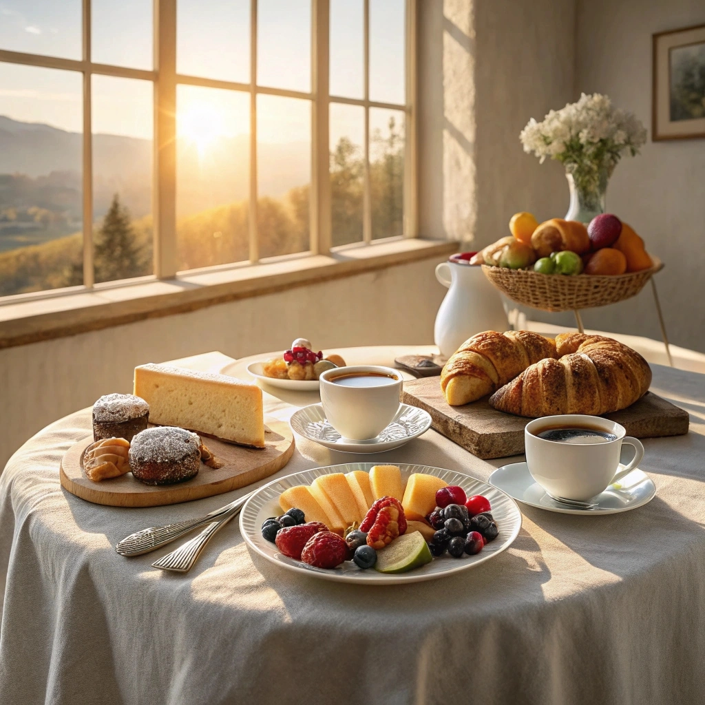 How do you make a continental breakfast?