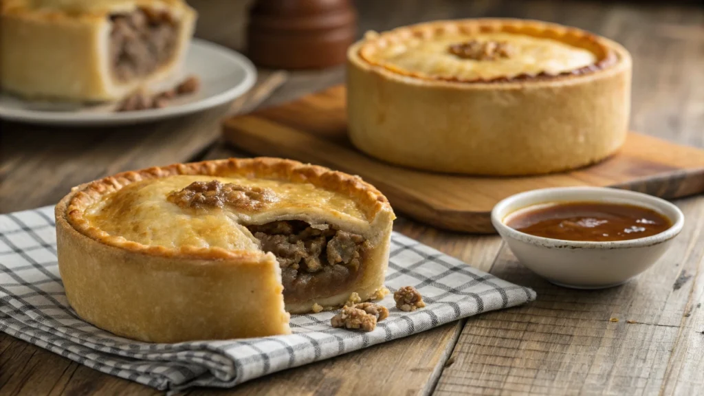 What is the difference between a meat pie and a Scotch pie?