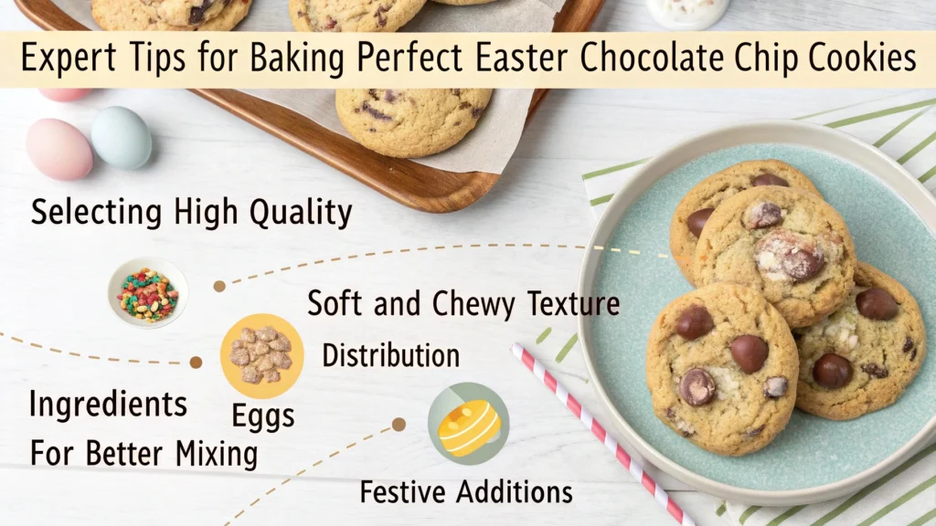 Easter Chocolate Chip Cookies