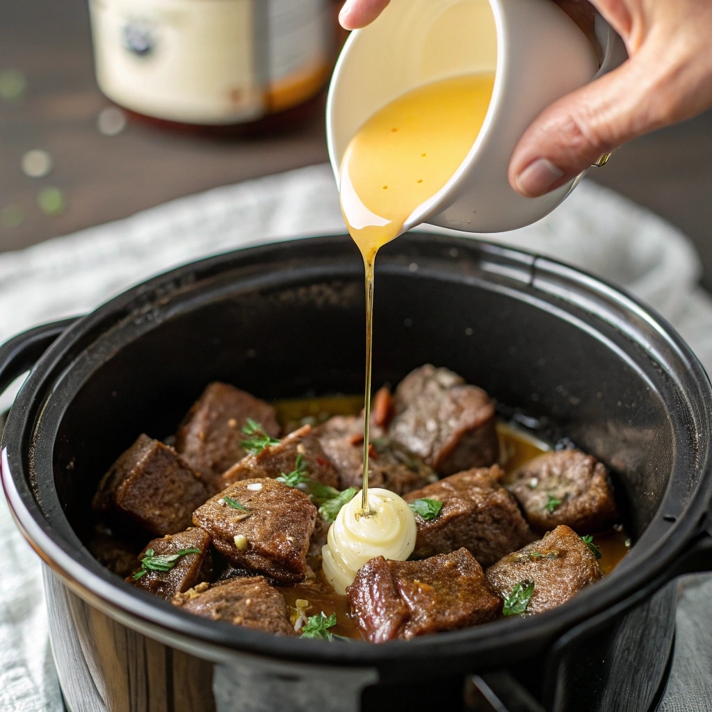 Simple ingredients ready for the slow cooker